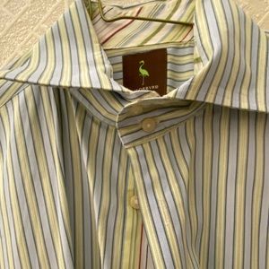 Tailorbyrd long sleeve spread collar shirt